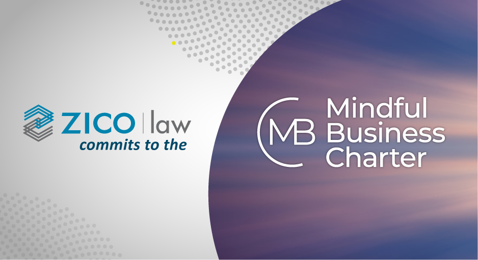 ZICO Law signs Mindful Business Charter